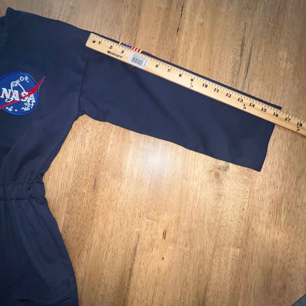 JETAONE Kids sz 10‎ Blue Aerospace Jumpsuit Flight Suit Nasa costume - Picture 10 of 16